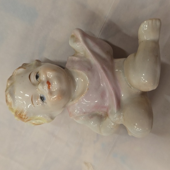 Vintage Bisque Piano Babies Japan Set Of 4 Porcelain - Picture 6 of 13